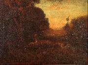 William Keith Evening oil painting